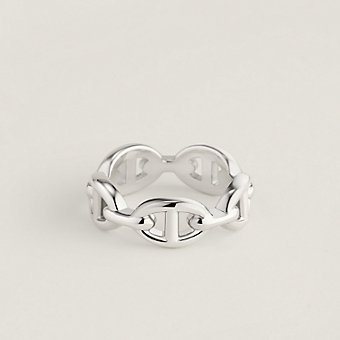 Ever Chaine d'ancre ring, medium model | Hermès USA